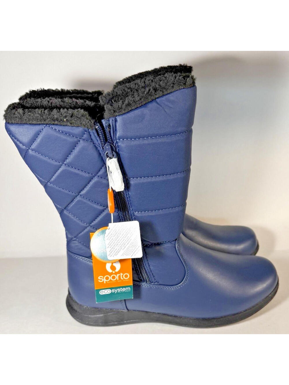 SPORTO Eden Winter Boots Waterproof Thermolite Lining Navy